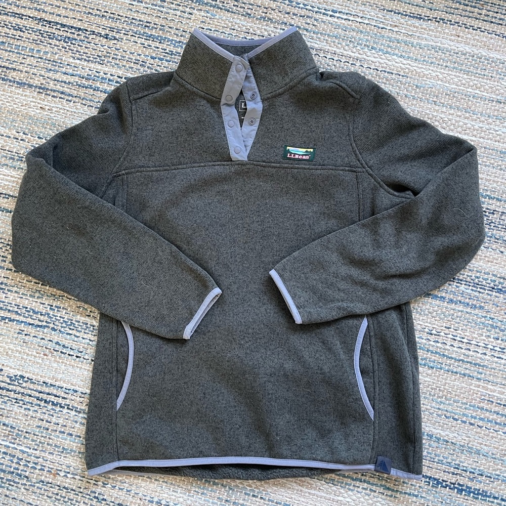 Women's L.L.Bean Sweater Fleece Pullover